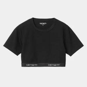 Carhartt WIP Unterwäsche>W' Script Crop Top Black