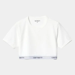 Carhartt WIP Unterwäsche>W' Script Crop Top White