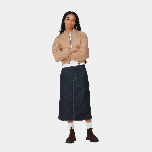 Carhartt WIP Kleider & Röcke>W' Single Knee Skirt Blue