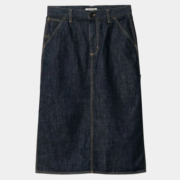 Carhartt WIP Kleider & Röcke>W' Single Knee Skirt Blue