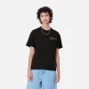 Carhartt WIP T-Shirts>W' S/S Gelato T-Shirt Black