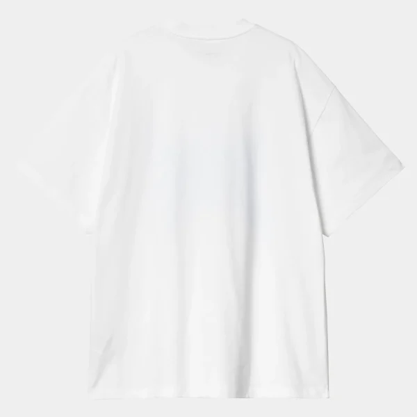 Carhartt WIP T-Shirts>W' S/S Goo T-Shirt White / Blue