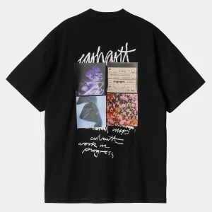 Carhartt WIP T-Shirts>W' S/S Immerse T-Shirt Black