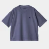 Carhartt WIP T-Shirts>W' S/S Nelson T-Shirt Aura