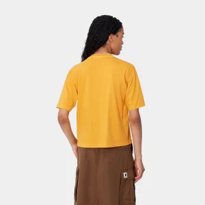 Carhartt WIP T-Shirts>W' S/S Nelson T-Shirt Winter Spice