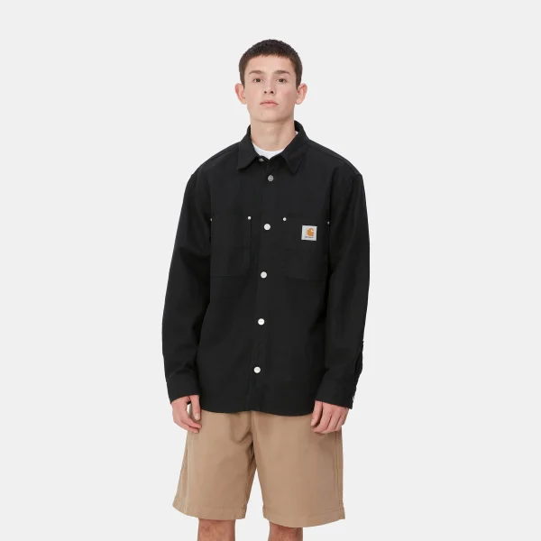 Carhartt WIP Jacken & Mäntel | Hemden>Walter Shirt Jac Black