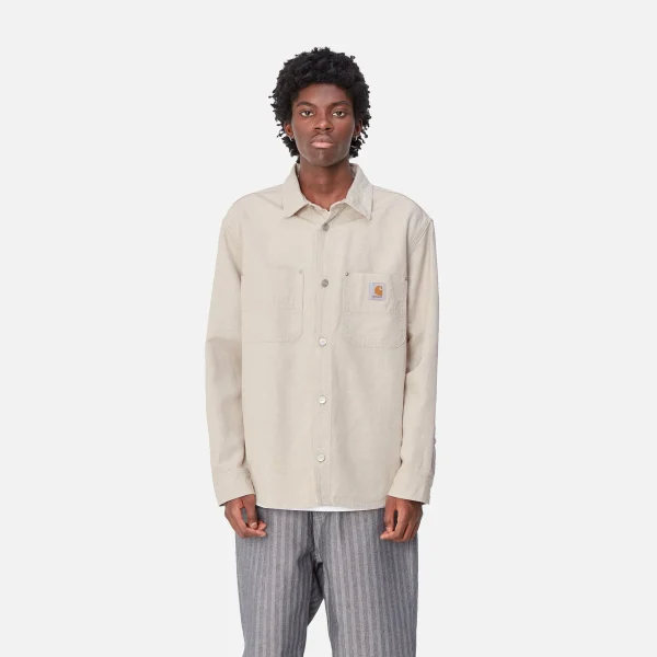 Carhartt WIP Jacken & Mäntel | Hemden>Walter Shirt Jac Natural