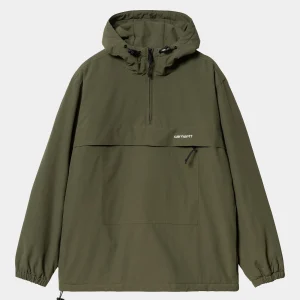 Carhartt WIP Jacken & Mäntel>Windbreaker Pullover (Winter) Office Green / White