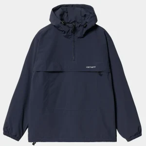 Carhartt WIP Jacken & Mäntel>Windbreaker Pullover (Winter) Air Force Blue / White